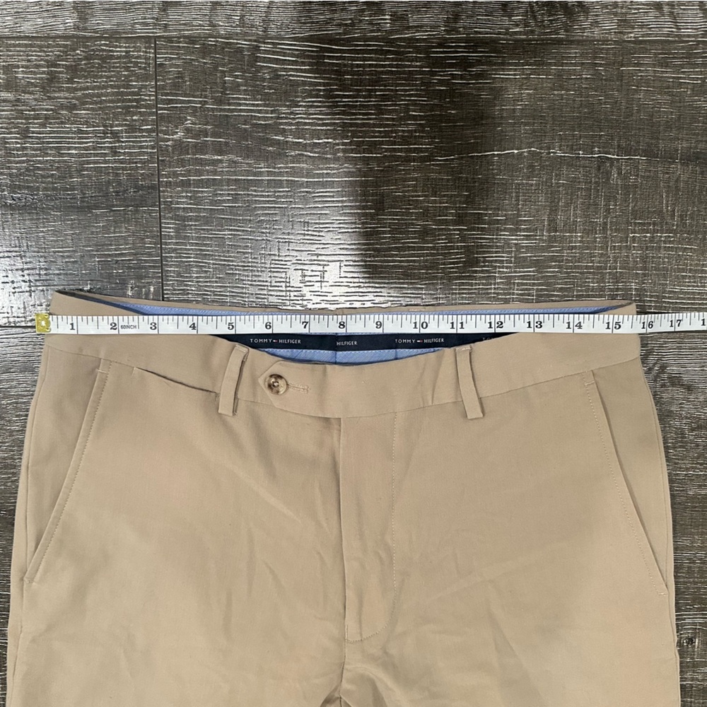 Tommy Hilfiger Men's Khaki Chino Dress Pants - W32 x L30 - Picture 5 of 6